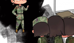 军营漫画,铁血豪情，青春风采